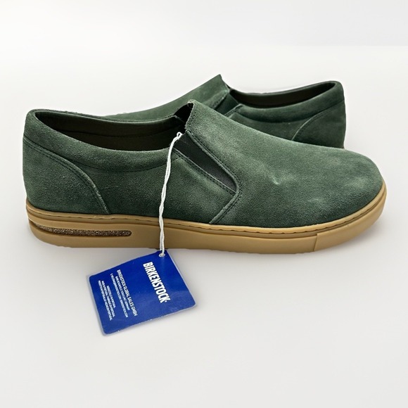 Birkenstock Oswego Suede Leather Comfort Slip-On Sneaker Thyme Men's 12EU 45